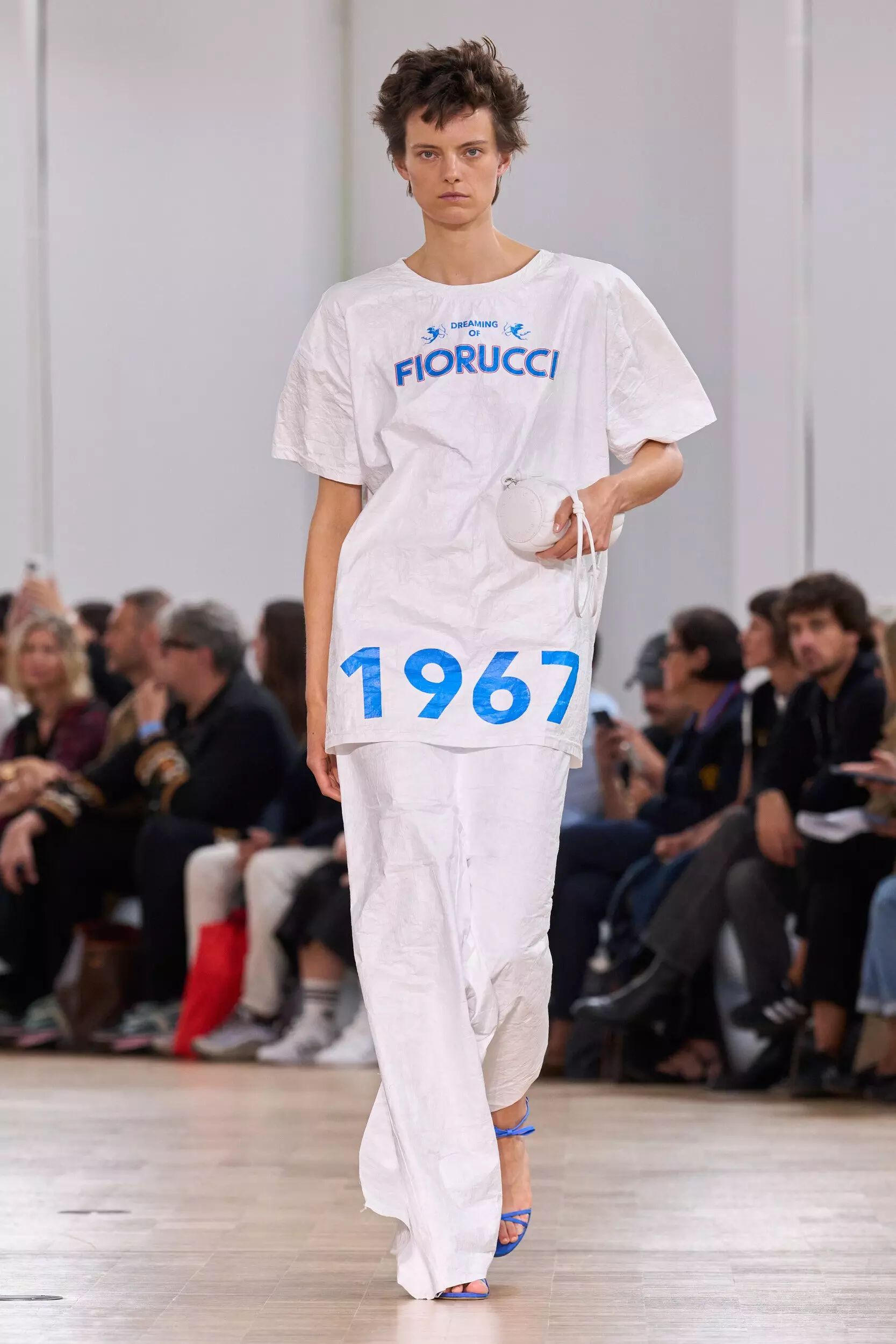 Dreaming 1967 Mini T-Dress White